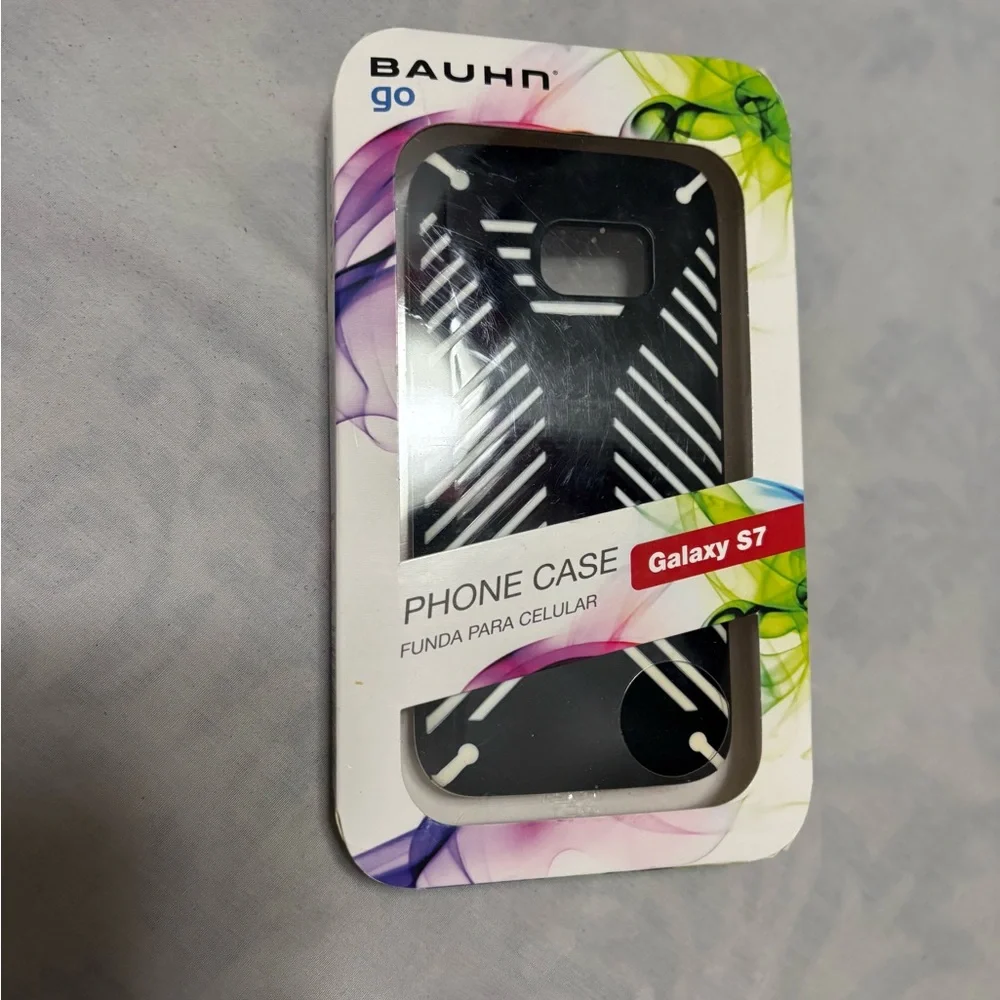 Stylish Black Phone Case for Galaxy S7